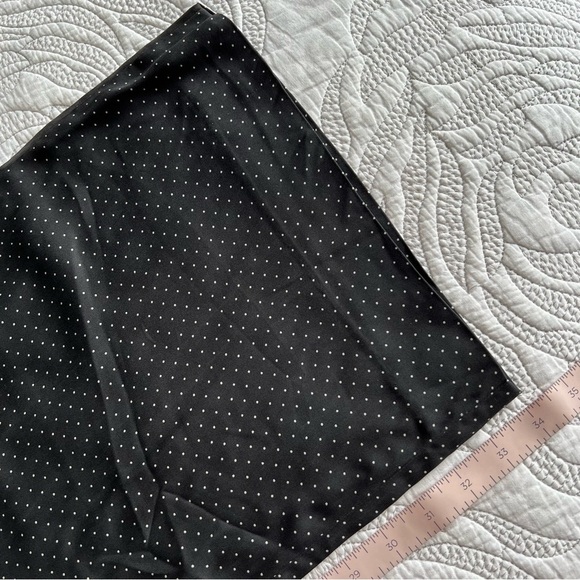 Diane Von Furstenberg - Wide Leg Silk-Blend Trousers - Navier Dot - Picture 13 of 13